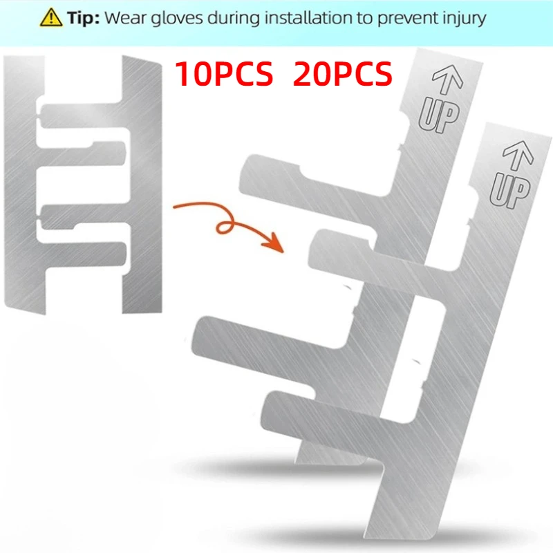 Electrical Box Support Straps Strap Bracket Switch box F Clips Mounting straps Grip for electrical Device Mount with Plaster Ear