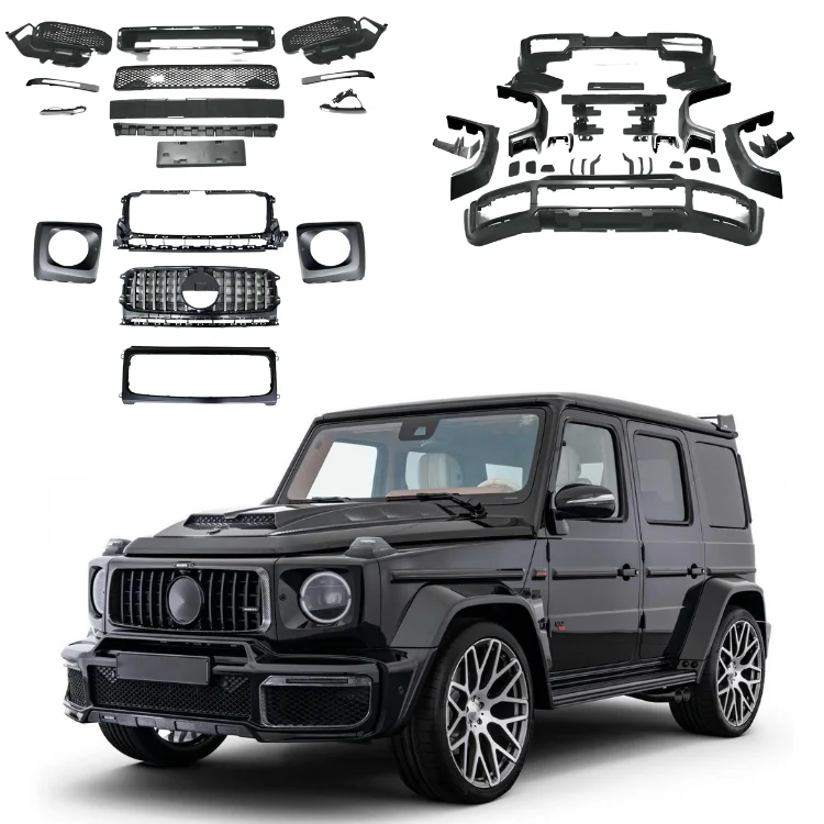 Body Kit for - G-Class W464 G500 G550 Upgrade to B-Style Front Rear Bumper Grating Taillight NoCutting Plug and Play
