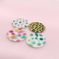 35mm Mushroom Hole Loose-leaf Book Binding Disc Plastic Material 12pcs Binding Ring Buckle Office Binding Supplies