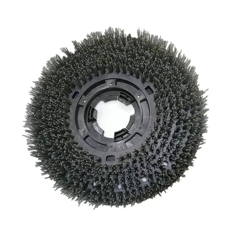 15 Inch 385mm Black Round Circular Abrasive Diamond Antique Brush For Grinding And Polishing Stone Marble Granite Concrete Floor