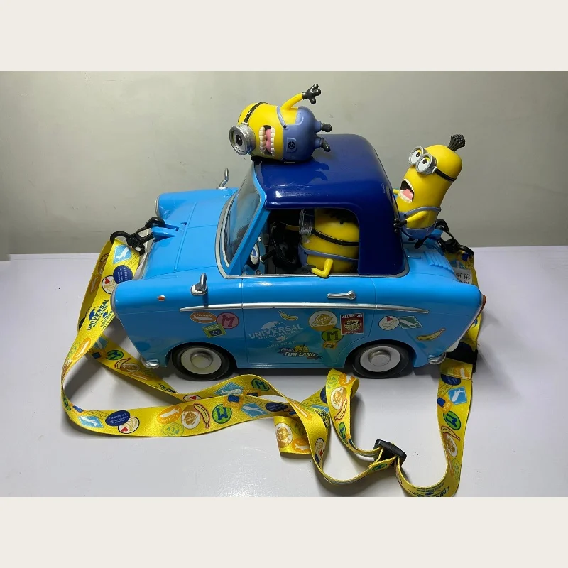 

Universal Studios Пекин Синий автомобильный орнамент для хранения ведра для попкорна в форме миньона — сувенир и коллекционный