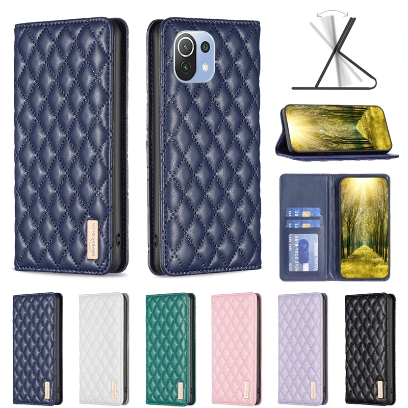 

Wallet Leather Magnetic Phone Case For Xiaomi 11 Lite 5G NE Fundas for Xiomi Mi 11 Lite 11Lite NE 5G Skin Friendly Flip Cover