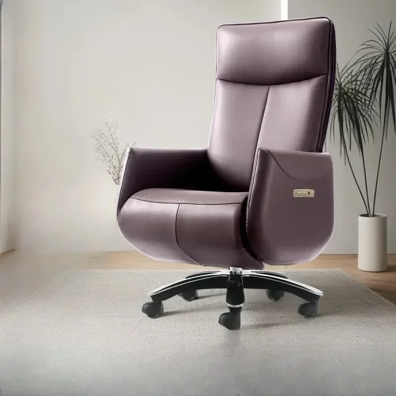 Posture Correction Chair White Gamer Pc Office Desk Youth Furniture Home Ergonomic Leather Accent Student Backrest Cheap Gaming
