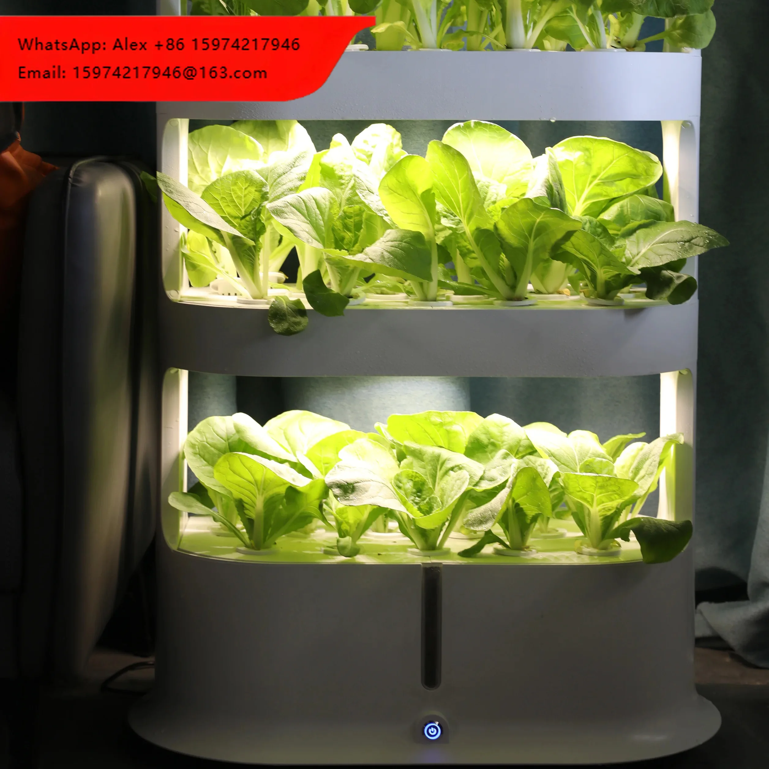 4-layer Hydroponic System Planter For Growing Vegetables