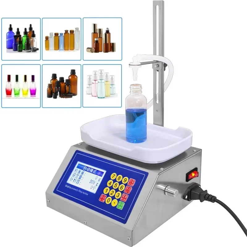 %a for Laundry Detergent Gel Liquid Machine 500ml Automatic Diaphragm Pump Weighing for Drinks Fruit Juice Milk Honey Oil*