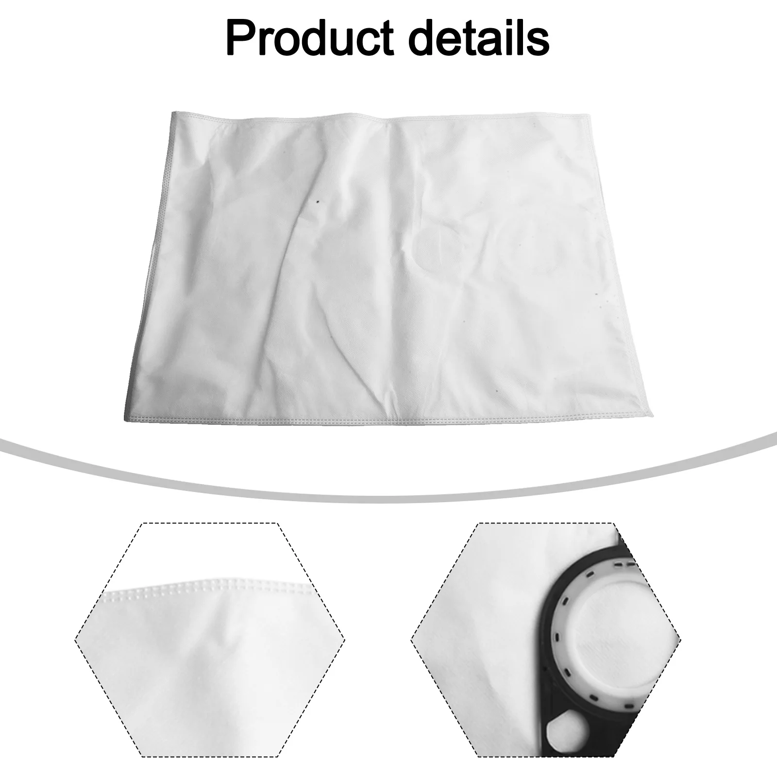Effective Dust Collection Bags Non Woven Fabric Bags Replacement Dust Bags Vacuum Cleaner Dust Bags For Metabo Vacuum Cleaner