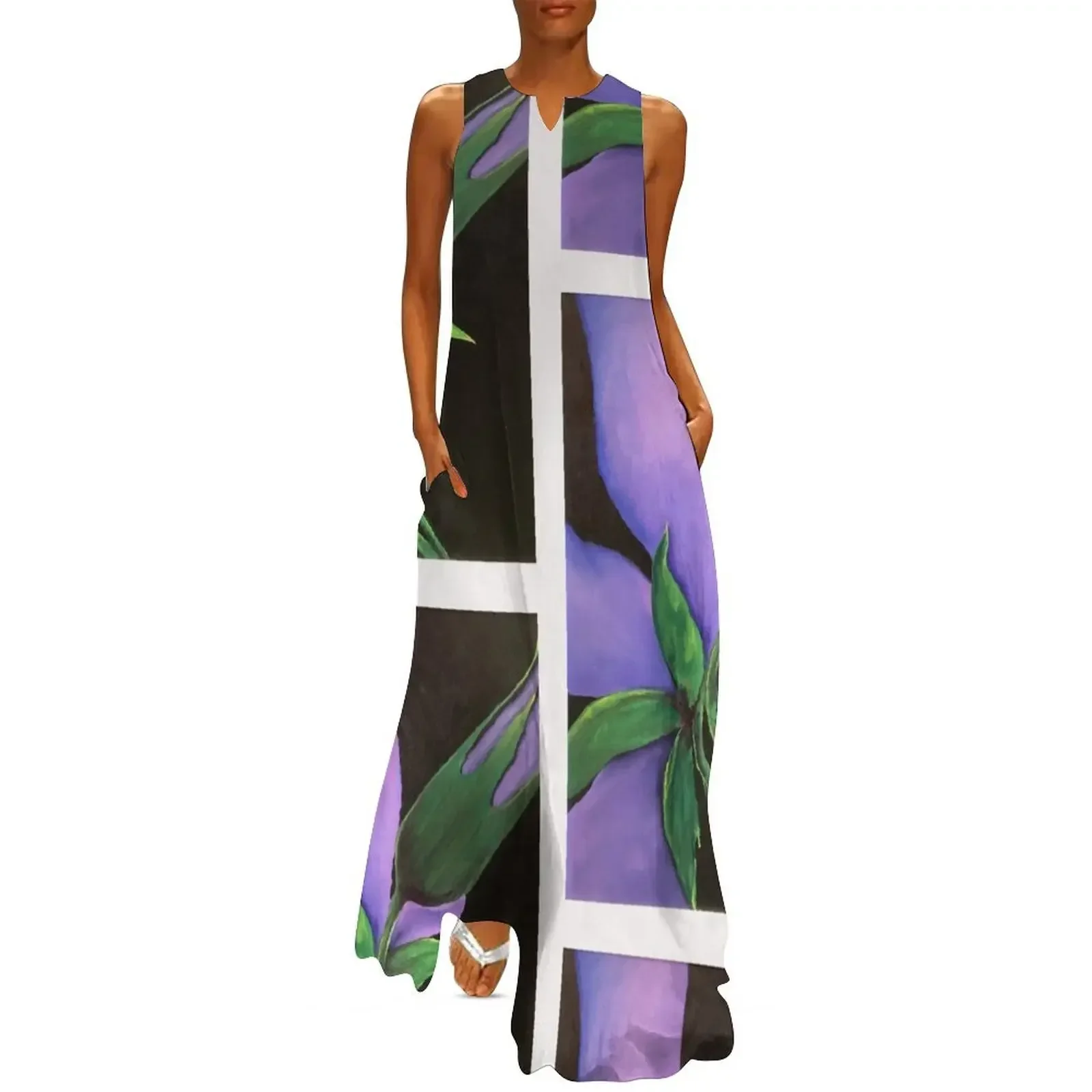 

Purple Petals Long Dress womens dress Dresses for wedding party Bride dresses women's clothing trend 2025 Dress