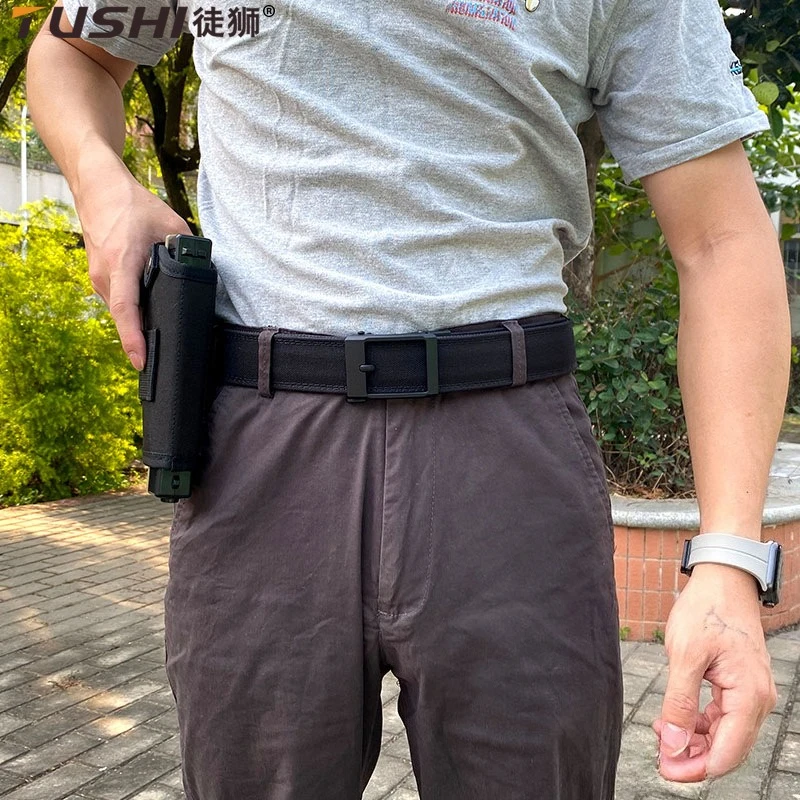 

Мужской ремень, 1 шт., многофункциональный тактический ремень с пряжкой из сплава, холщовый ремень для тренировок, нейлоновый ремень, ремень с быстрым креплением, нейтральный ремень