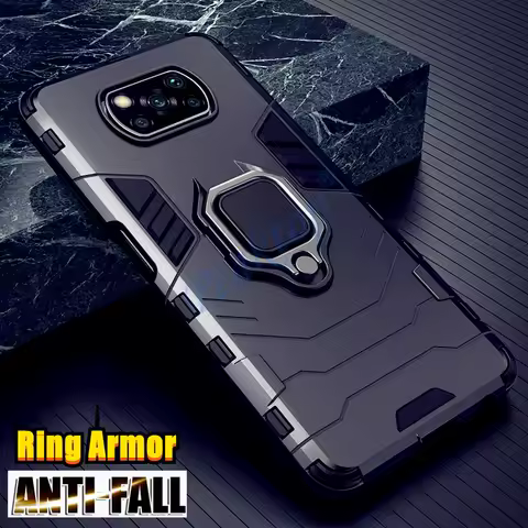 Magnet Armor Case For Little Poco X3 NFC M3 F2 M2 Pro X2 PocoPhone F1 Anti Shock Case Cover For Xiaomi Mi Max 3 Mix 2 2S Play