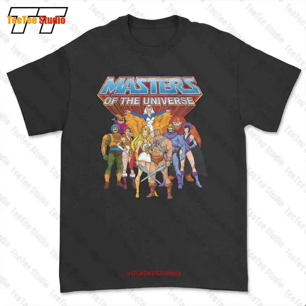 Masters Of The Universe Group He-Man Skeletor Grayskull T-shirt Tee JFK1