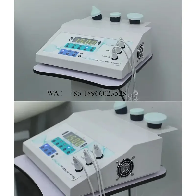 WMWMNU for Effective Ultrasonic Facial Massager 1Mhz 3Mhz Ultrasound Beauty Lifting Rejuvenation Tighten