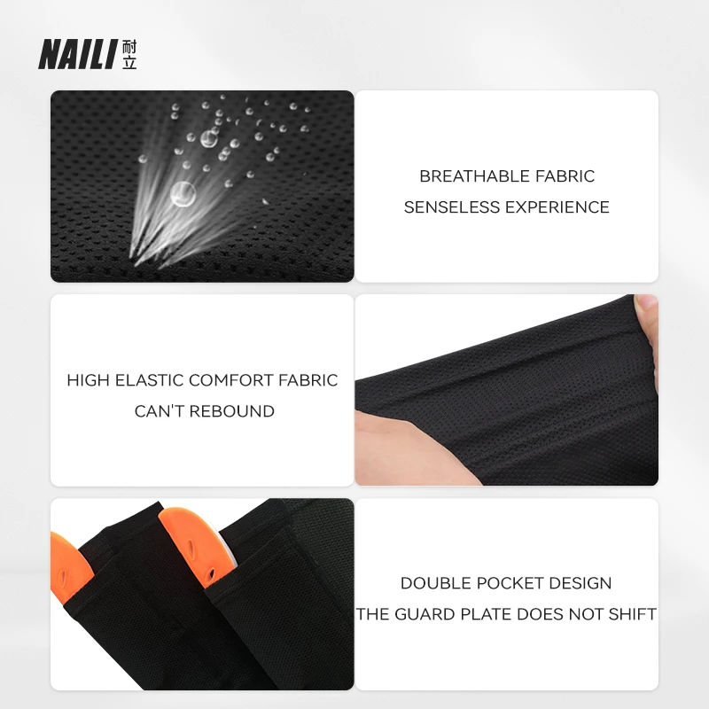 Breathable Calf Compression Sleeve Professional High-quality shin guard socks football Soccer For Men Children Basketball