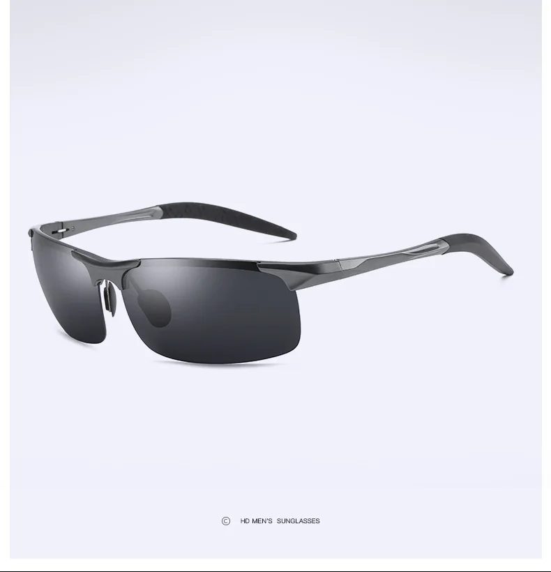 3PCS HD Polarisierte Radfahren Sport Schutzbrille Männer Im Freien Sonnenbrille Lauf Brillen Aluminium Magnesium Brille – Detail 12