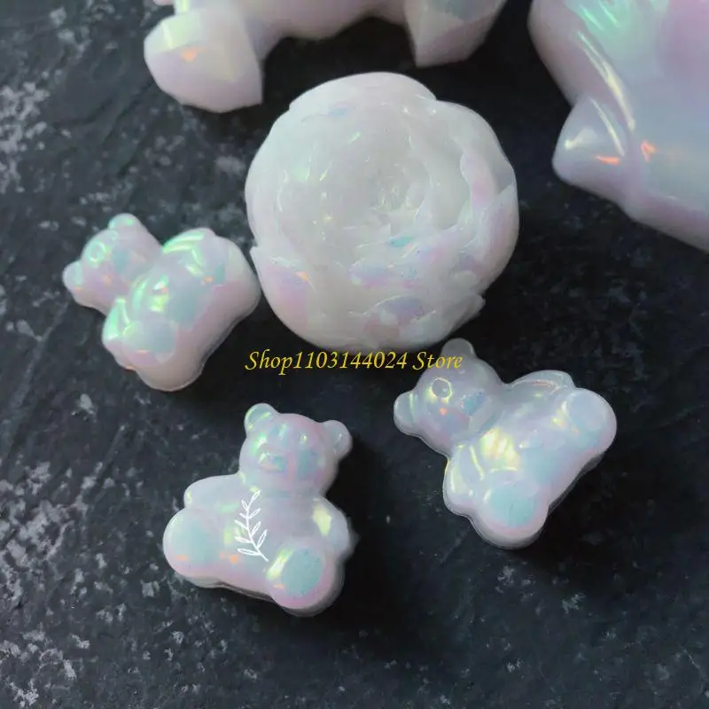 N5KE Pearl Pigment Set Colorful Natural Mineral Mica Powder for Soap Making Cosmetics