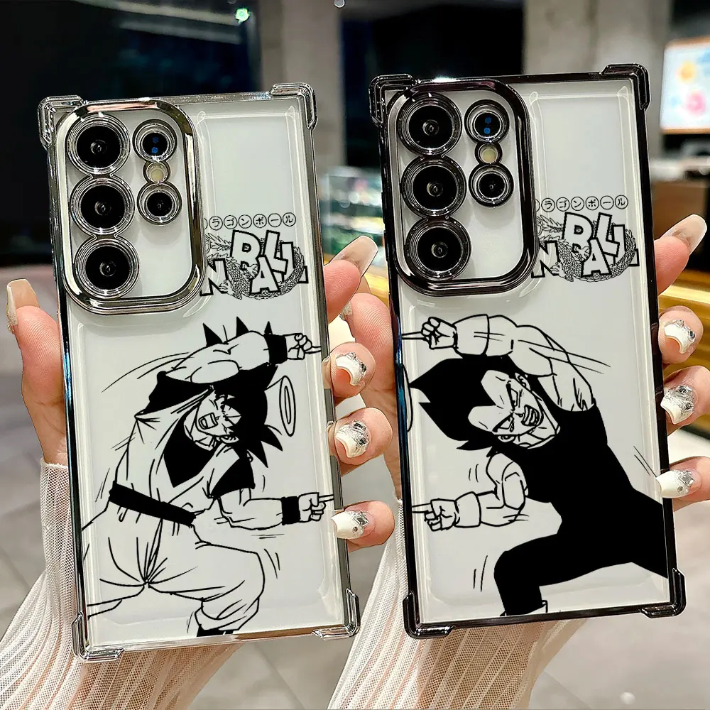 

D-Dragon Balls Goku Vegeta Coque For Galaxy S26 Ultra Phone Case For Samsung S26 S25 S24 S23 S21 Ultra S20 FE S25 Plus 5G Cover