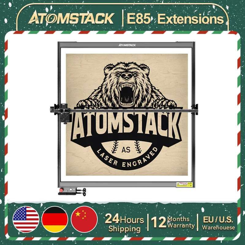 Atomstack E85 S/A/X40 Pro S/A/X30 Pro S/A/X20 Pro S/A10 Pro A5 M50 Pro Kit de expansión de área de trabajo