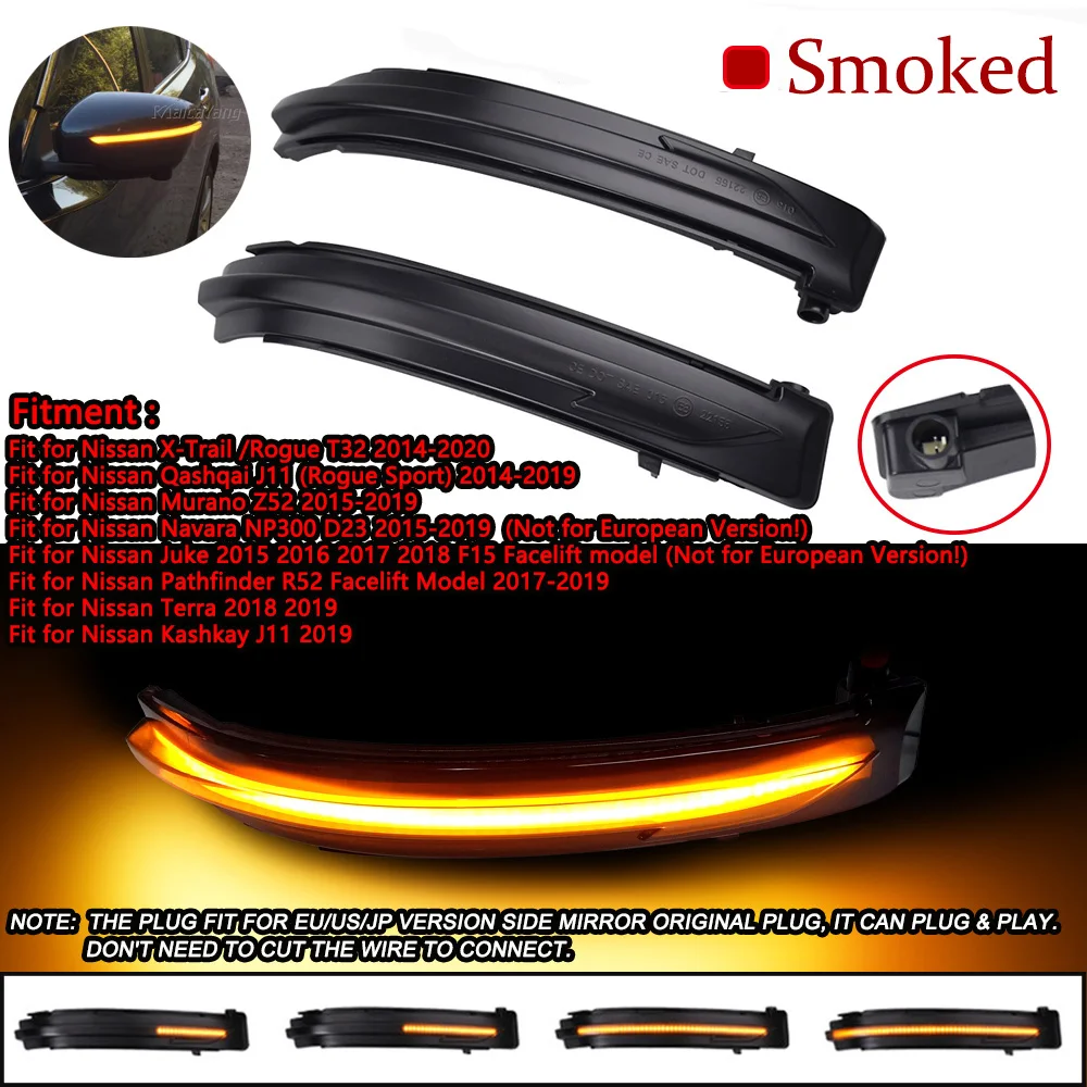 Clignotant de Rétroviseur de Voiture pour Nissan Navara NP300 D23 2015-2018, Indicateur Lumineux pour Pathfinder 2018  34