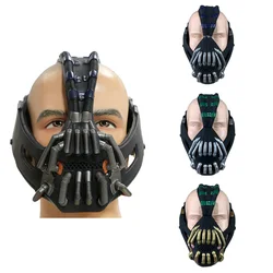 1: 1 True Restoration Bane Mask Halloween Mask Gothic Retro Y2K Mask Prank Decoration Masquerade Cosplay  Costume Props