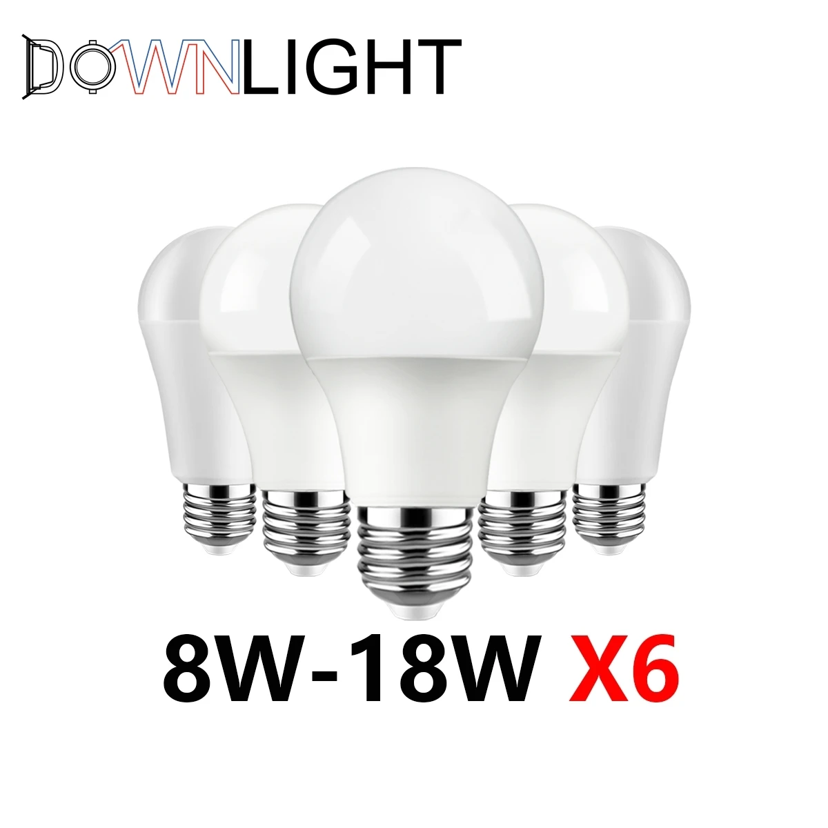 

6pcs/lot Led Bulb A60 9w High Brightness E27 Lampada 220v-240v 3000k Bombilla Lampada Led Spotlight Light Warm White