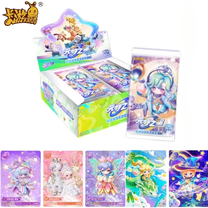 

KAYOU натуральная Yuanmeng Star Card Star Dream Pack Коллекция карточных игр Аниме Периферийные устройства для детей Игрушка в подарок Оригинальная коробка