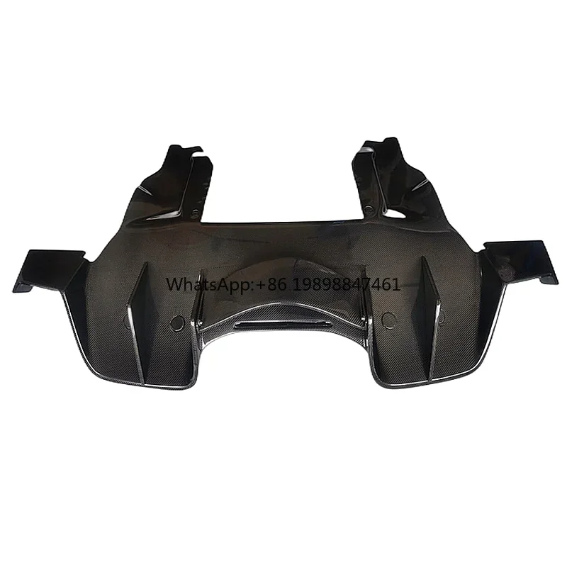 

MP4-12C LANOUT Style Rear Diffuser Body Kits Carbon Fiber rear lip rear diffuser For McLaren