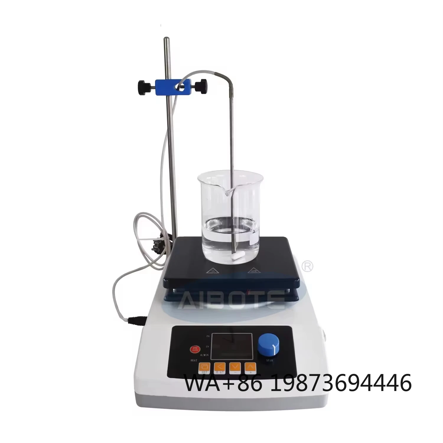 Laboratory 2L Digital Hotplate Magnetic Stirrer, Heating & Mixing All-in-One