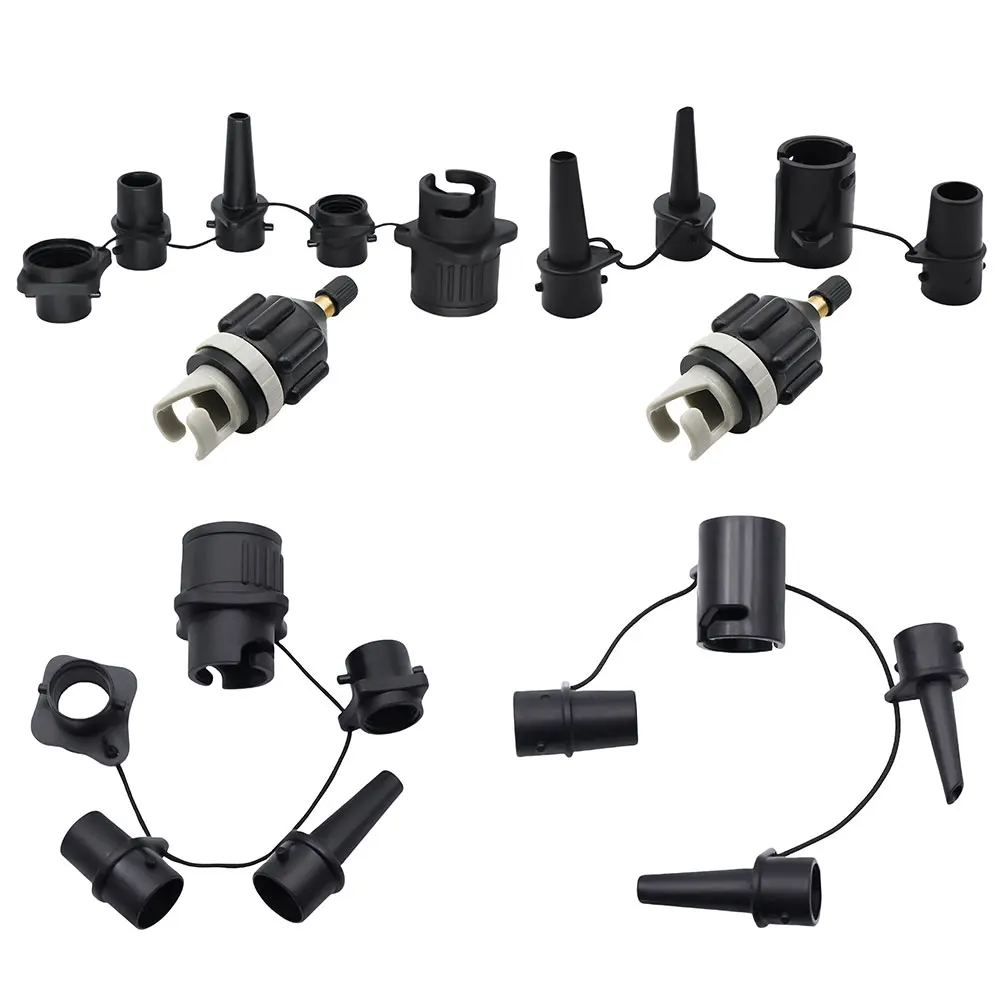 

Air Valve Adaptor with Air Nozzles Inflatable Pump Adapter Paddleboard Pump Adapter for Inflatable Boat Stand-Up Paddleboard Bed