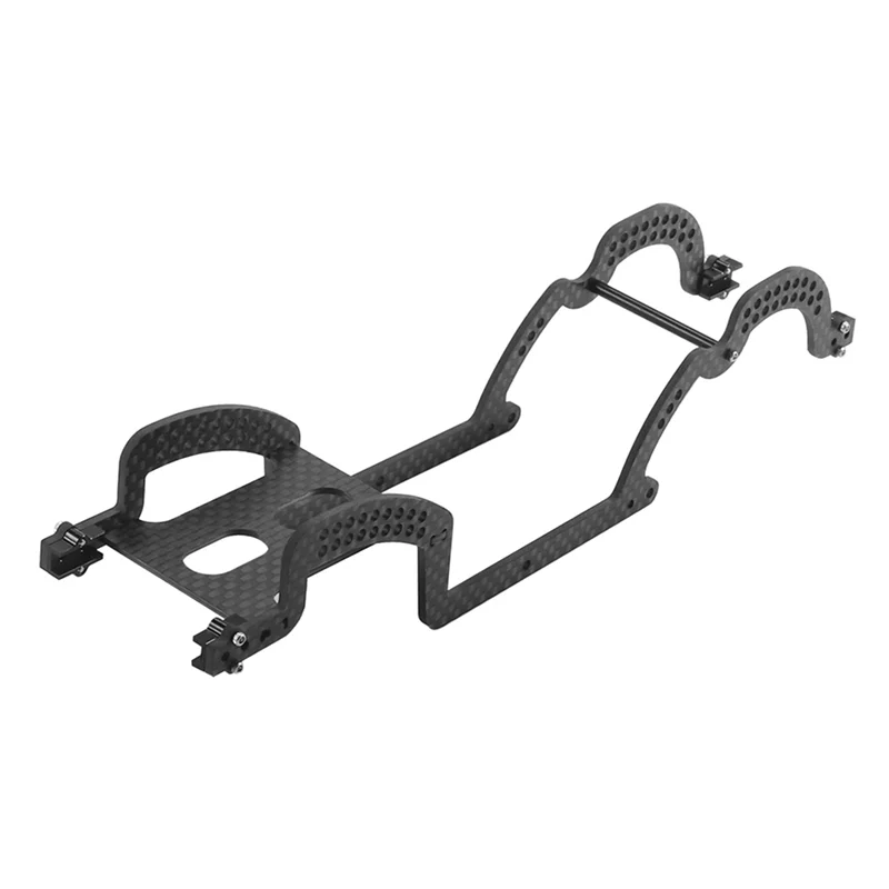 LCG คาร์บอนไฟเบอร์แชสซีชุดกรอบ Girder Rail สําหรับ 1/18 RC Crawler รถ TRX4M อะไหล่อัพเกรด