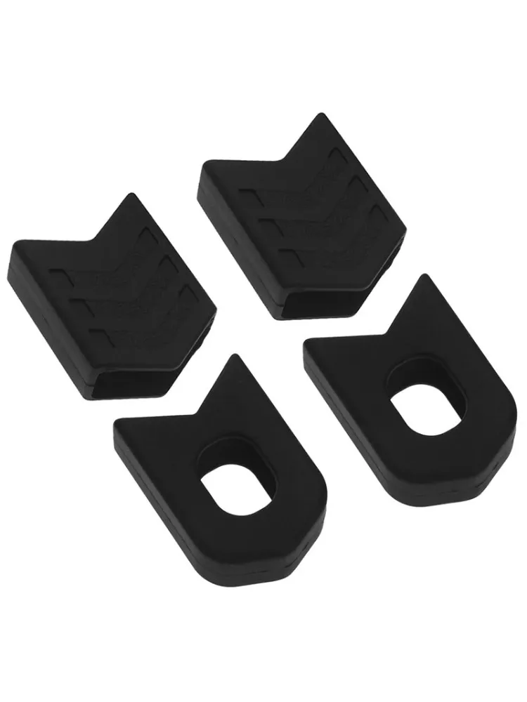 Couvercles de protection de manivelle de vtt, 4 pièces, ensemble de bras de manivelle universel, protecteur pour vélo de montagne