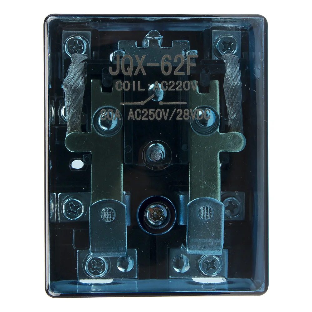 JQX-62F electromagnetic relay DPDT high power relay JQX-62F-2Z AC 220V DC 24V 12V