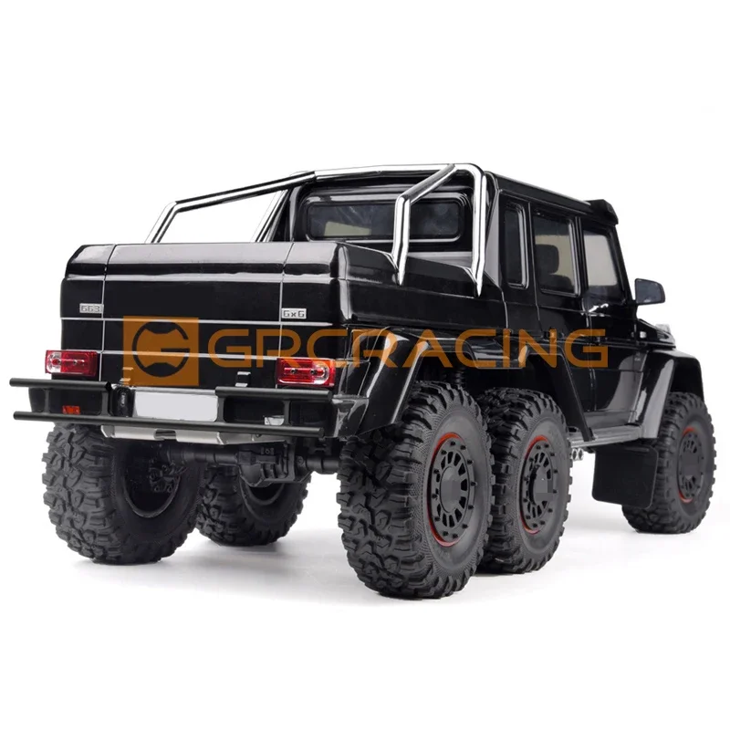 Nuevo Parachoques trasero deportivo de Metal con protector inferior para coche trepador de control remoto TRX6 6X6 G63 TRX4 G500 1/10