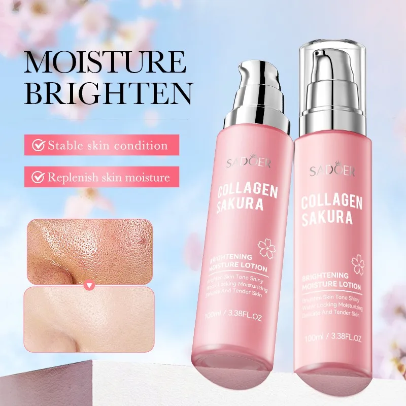 

Smooth Sakura Collagen Lotion for Hydration Leaves Skin Soft, Clear and Supple