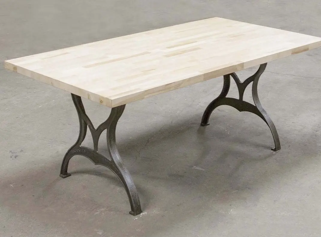 Solid Wood Kitchen Countertops China Manufacturer Finger Joint Birch Wood Butcher Block Counter Top