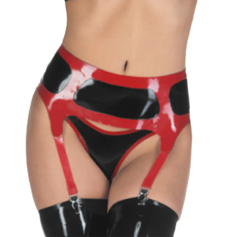 

Latex panties Gummi Rubber Stocking Suspender Garter Waist Wear Customized 0.4mm ( No Shorts)