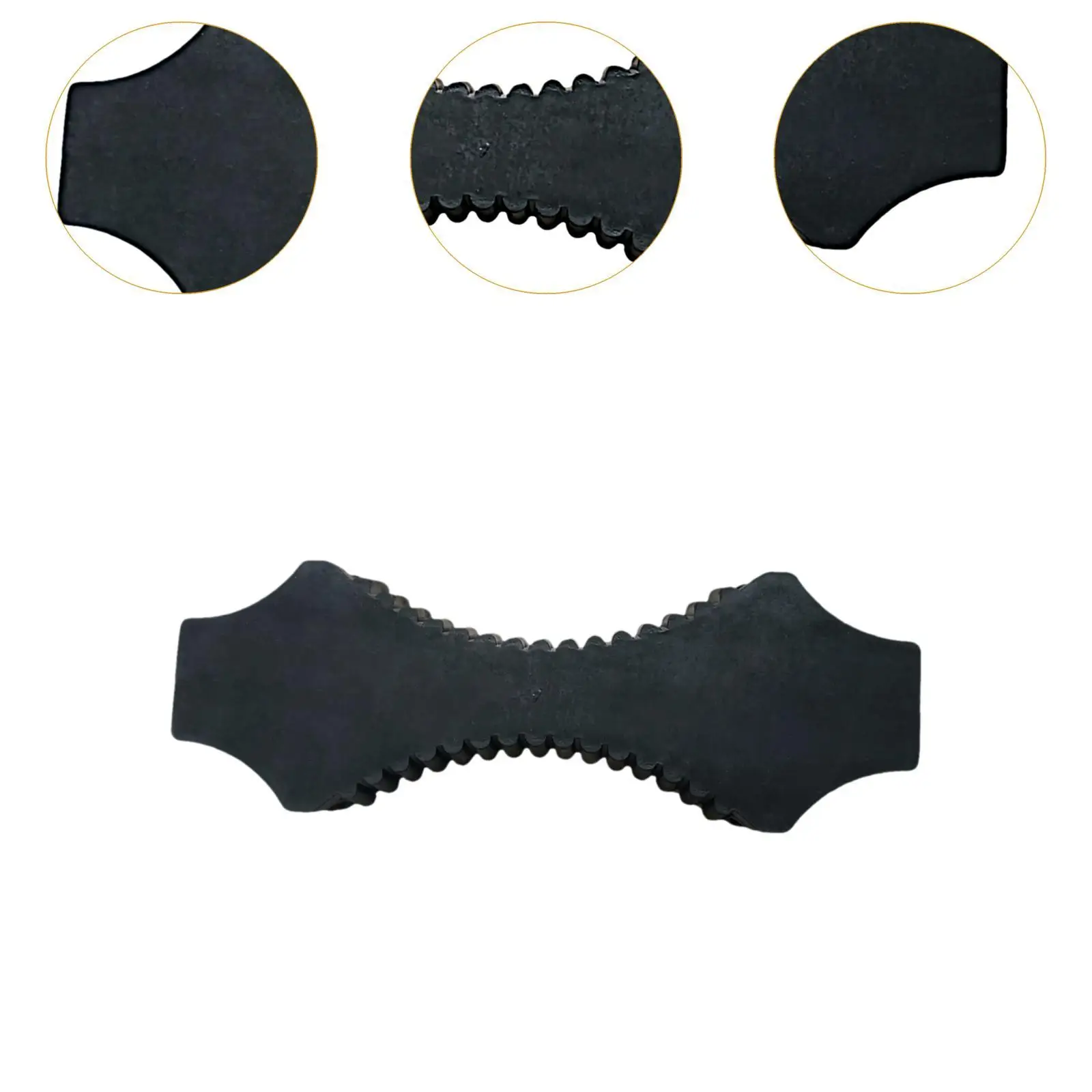 Anti-Rutsch-Matte für Leiterstangen mit 2 Schrauben, einfache Installation für Teleskopleiter