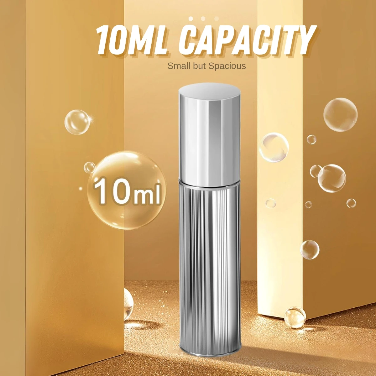 10ml Refillable Perfume Atomizer luxury aluminum alloy shell empty perfume bottle proable mini travel spray bottle