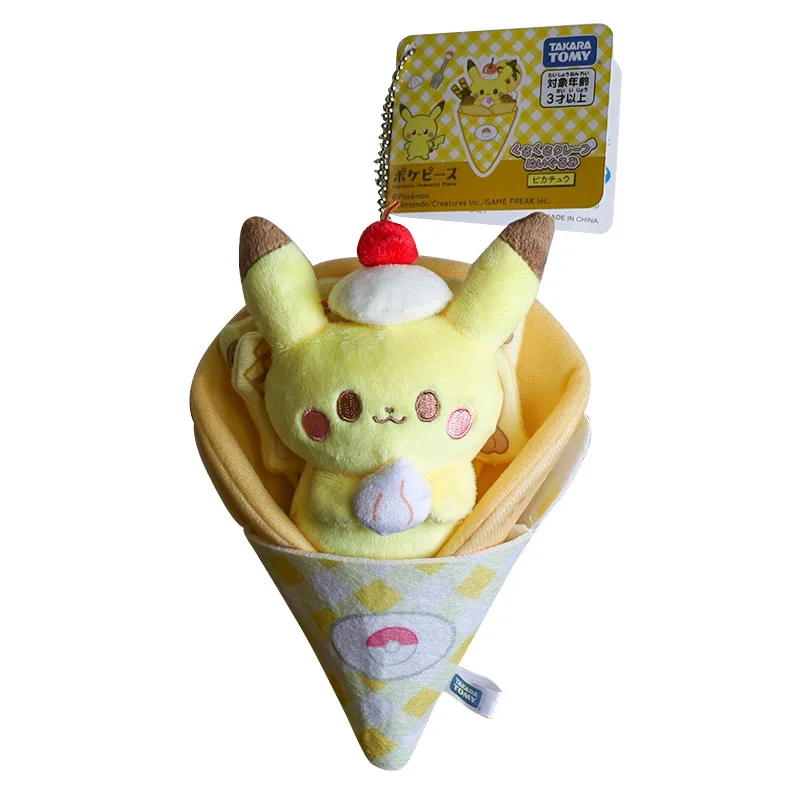 17cm Pokemon Pikachu peluche poupée Pikachu Bogaman porte-clés mignon pingouin sac pendentif étudiant sac à dos accessoires fille cadeau jouets