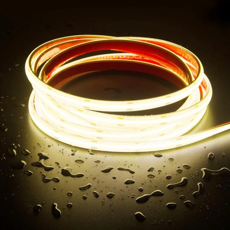 

5m 10m 24v LED COB Strip IP68 Waterproof Outdoor Underwater Swimming Pool Strip Park Pool Flexible Tape 3000k 4000K 6000K 6500K