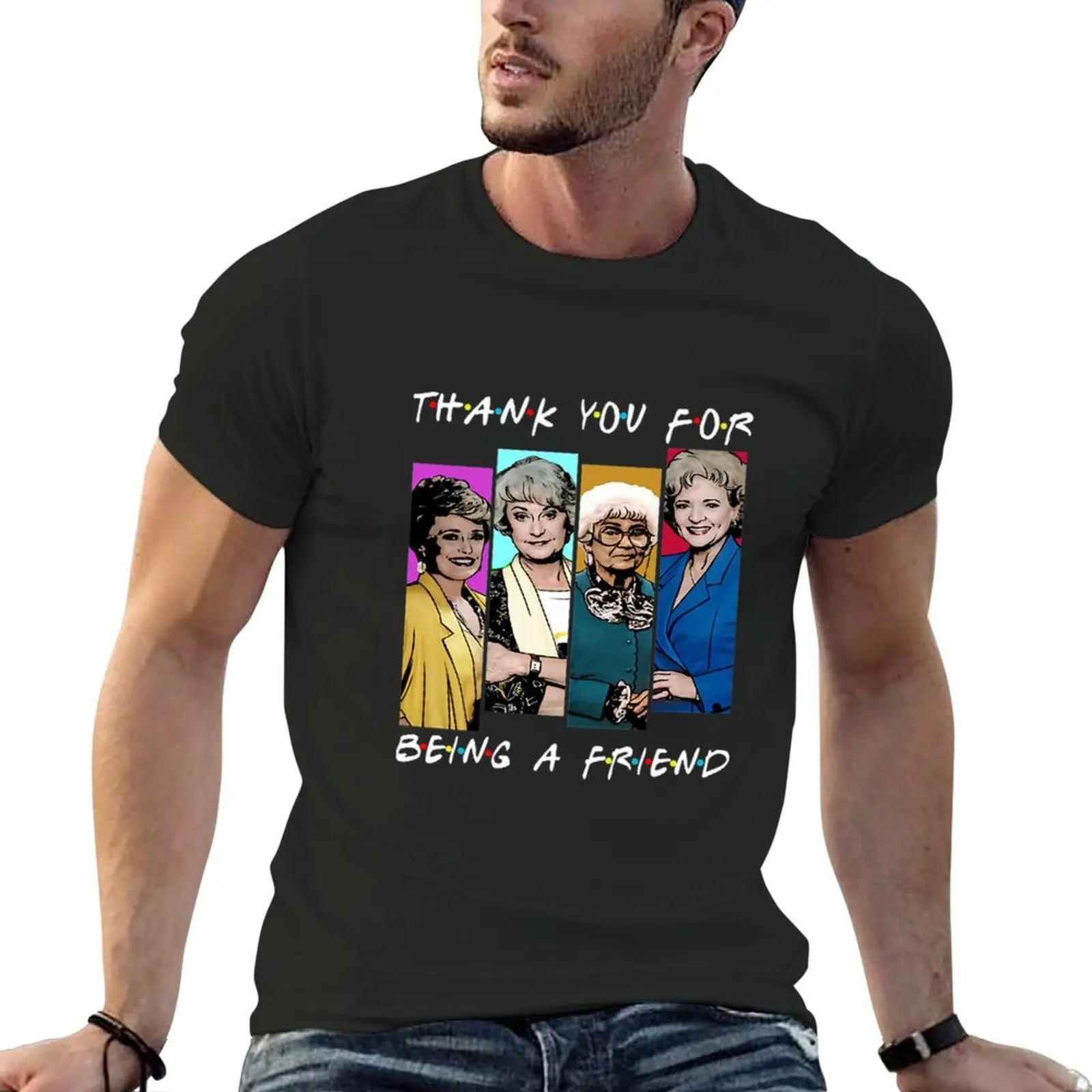 Golden Girls T-Shirt blacks for a boy funnys clothes for men