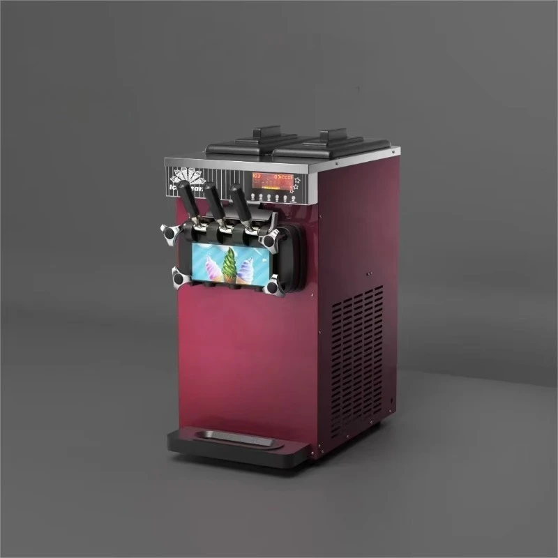 

Commercial Soft Serve Ice Cream Machine Frozen Yogurt Ice Cream Maker with 2+1 Flavors Soft Serve Ice Cream Machine