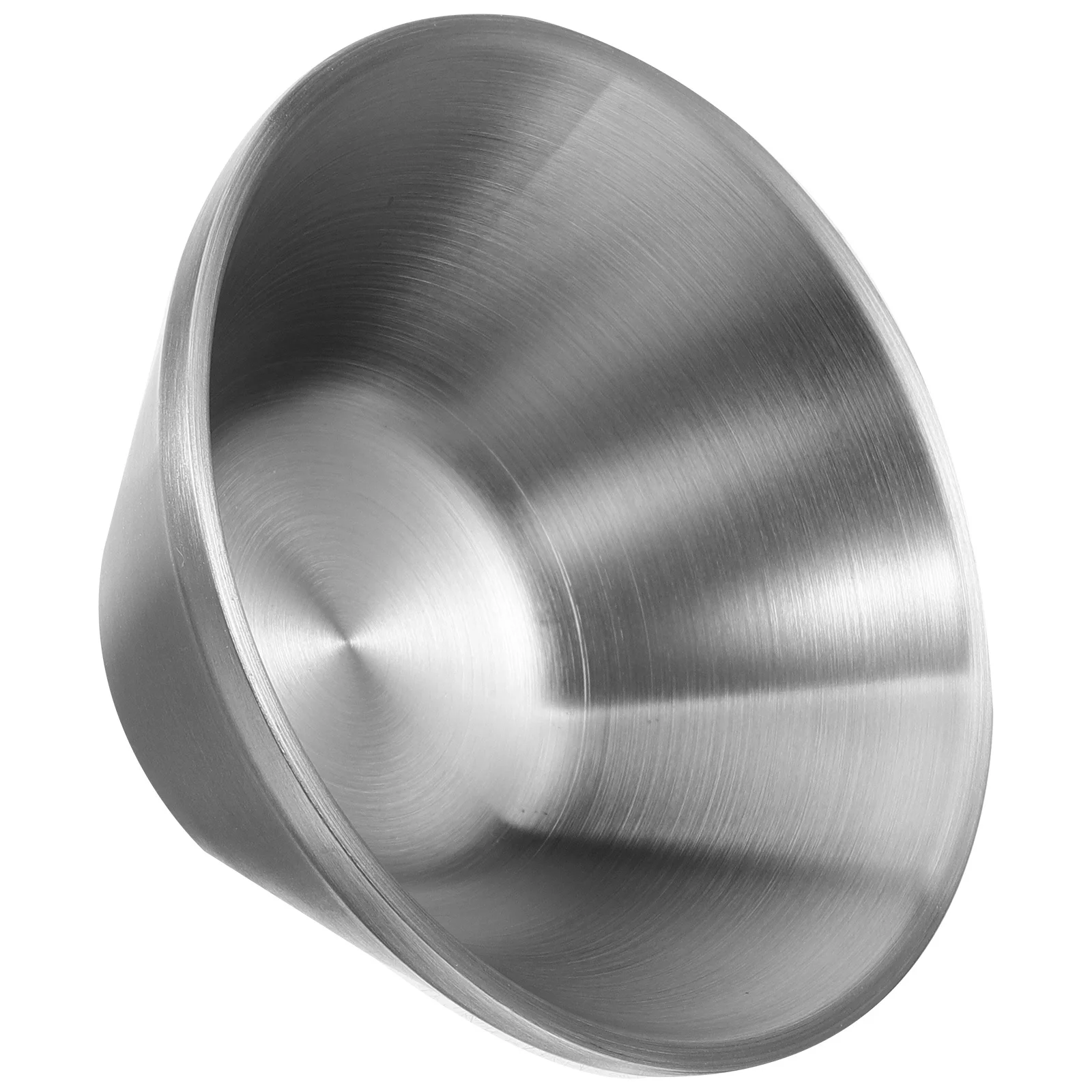 Scheerkom voor mannen Roestvrij staal Herbruikbare scheerbeker Grote capaciteit Glad oppervlak Kapper Salon Scheergereedschap Baardverzorging