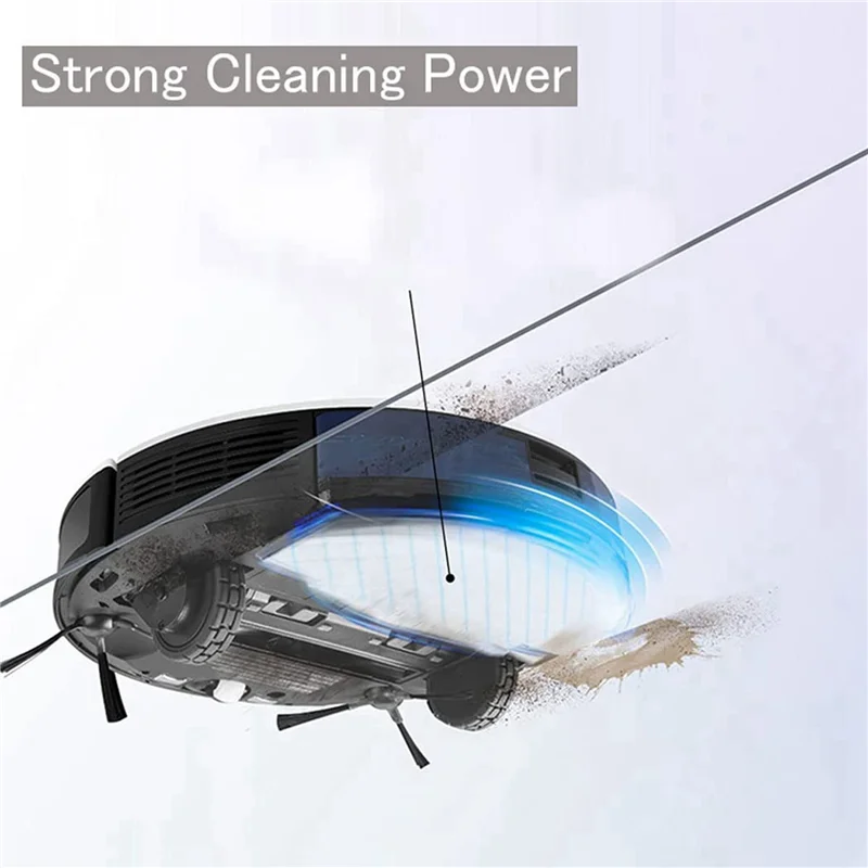 A01V-60Pcs ممسحة الملابس ممسحة منصات ل ECOVACS DEEBOT OZMO T8 AIVI T8 Max N8 N8pro N8pro + T9 Power Max ملحقات المكنسة الكهربائية
