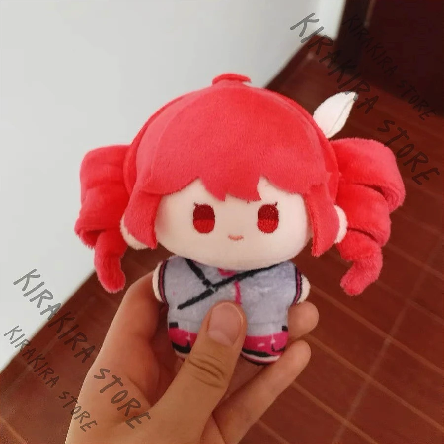 

Kasane Teto New Anime Cosplay Ornaments Cartoon Pendant 10CM Maumet Cute Stuffed Body Mascot School Bag Birthday Kawaii Gifts