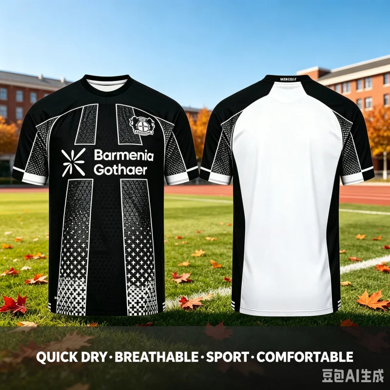 Bayer Leverkusen 26-27 Football Jersey 3D Printed Fast Drying Breathable Casual Sports T-shirt for  Adult Children Parent-child