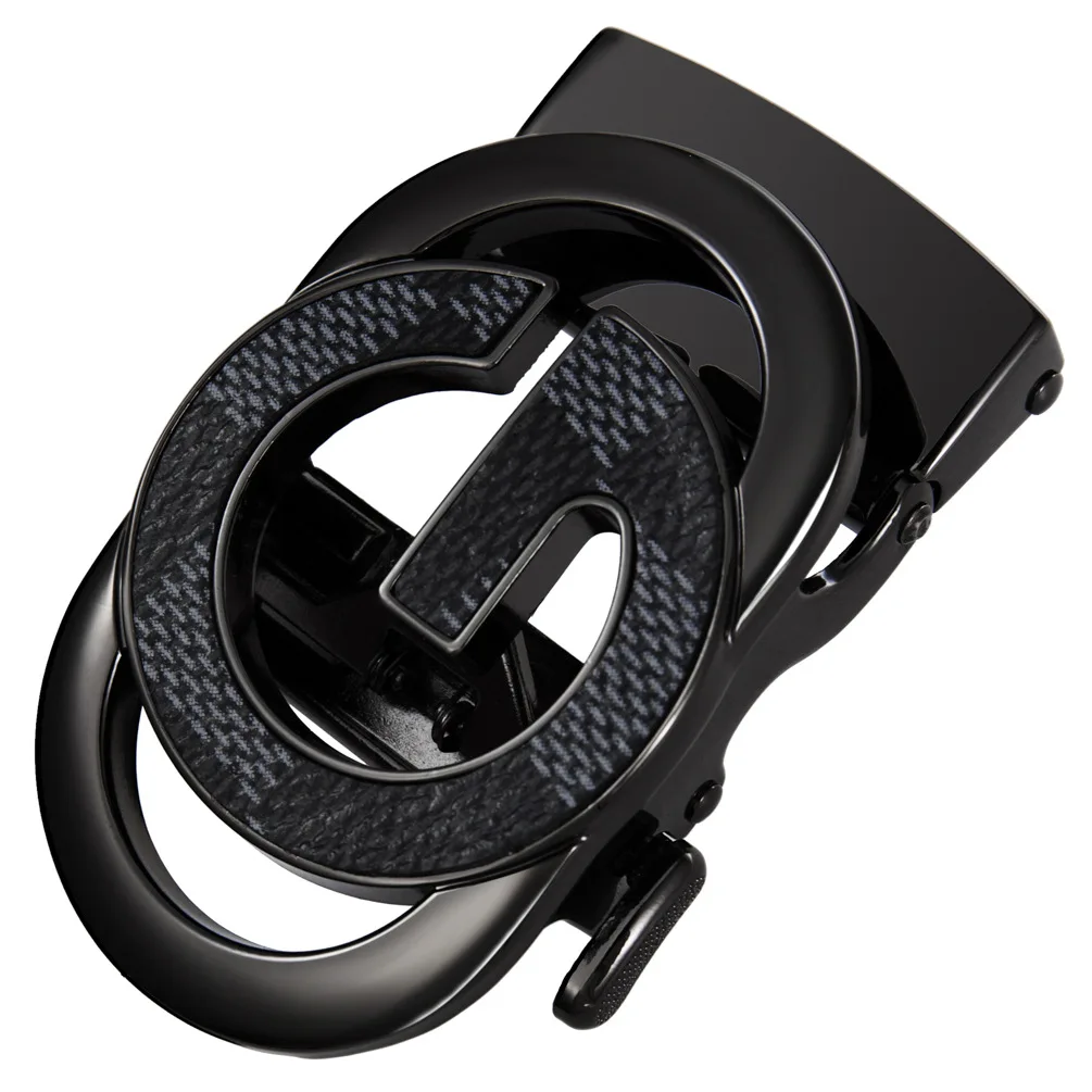 New Men's Leather Strap Male Automatic Buckle Belt 3.5cm Men Authentic Girdle Trend Belts Ceinture Fashion Designer Jean Belts