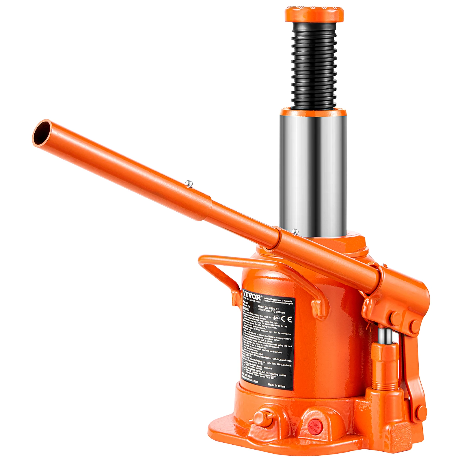 Heavy-Duty Hydraulic Bottle Jack 1