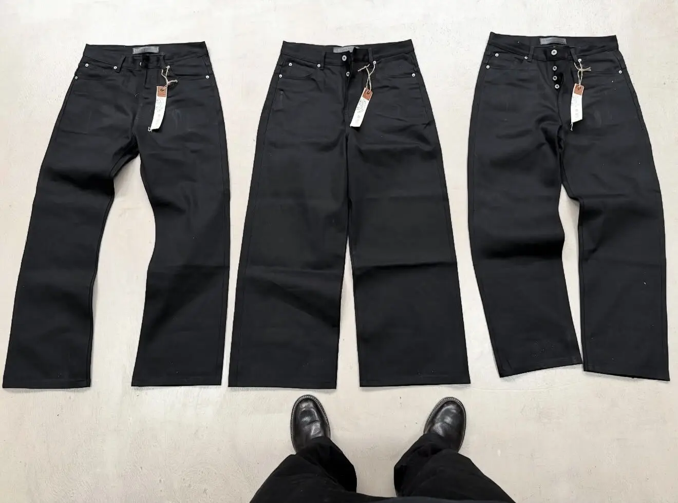 

American nofaith red edge red ear original cow micro pull bootcut fit jeans