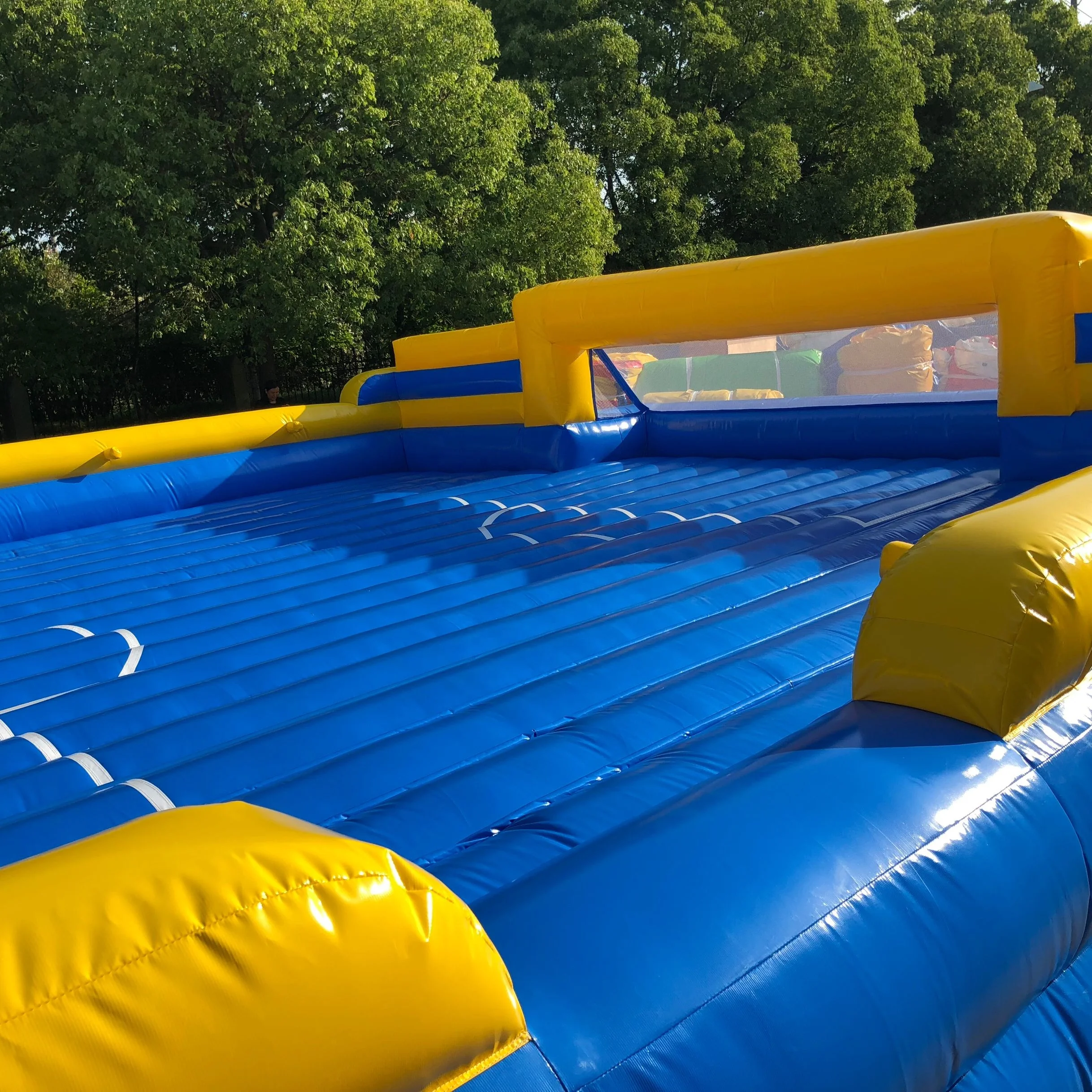 Harga Pabrik Langsung Lapangan Sepak Bola Tiup Luar Ruangan Sabun Sedang Diskon Besar