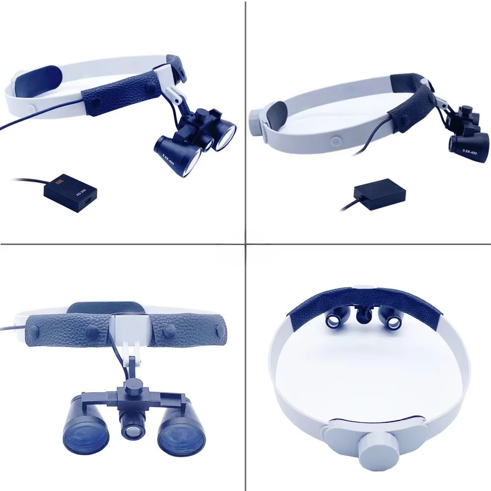 PET Best Quality Colorful Magnifying Glass Surgical Dental Loupes Surgery Microsurgery Veterinary Kepler Binocular Loupe