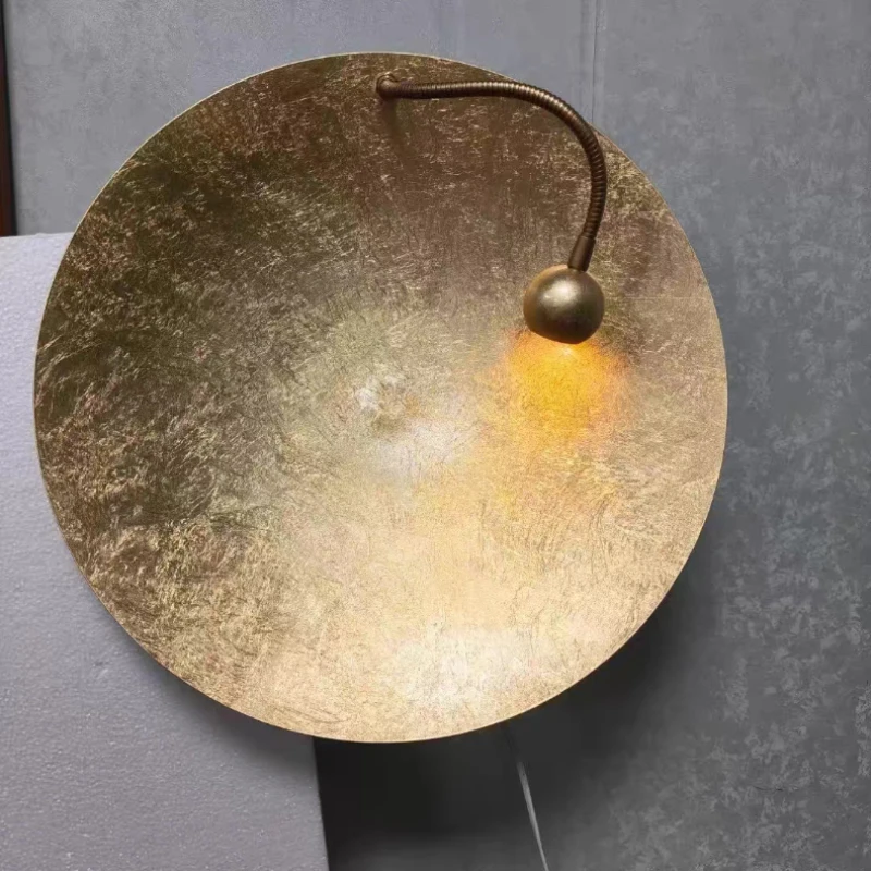 الغلاف الجوي الحديث وحدة إضاءة LED جداريّة ضوء 3000K الذهب معدن نمط جديد آرت ديكو لصالون غرفة نوم الدرج الممر الشمعدان #2